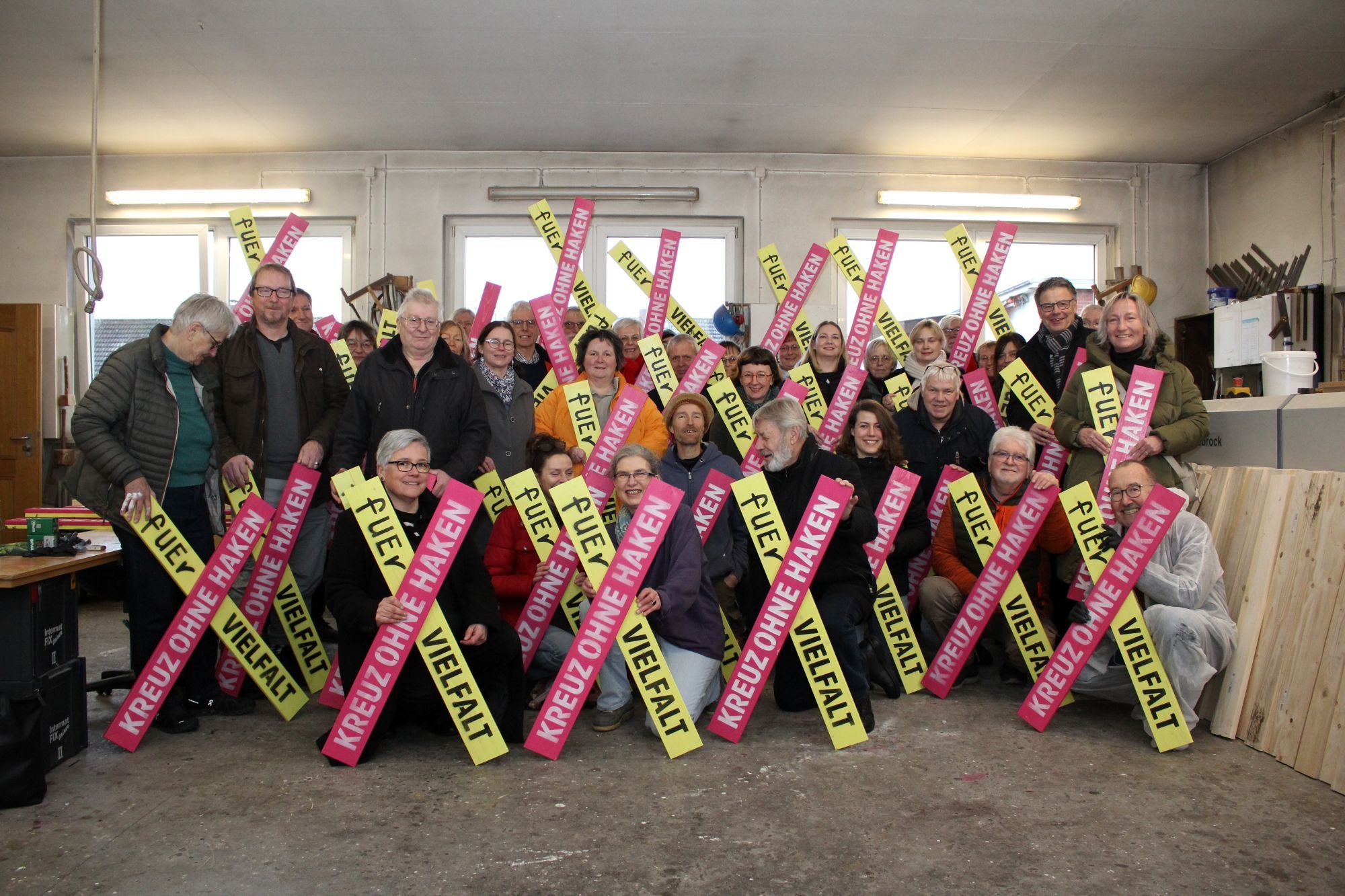 Die Rehburg-Loccumer stehen hinter der Aktion Kreuz ohne Haken