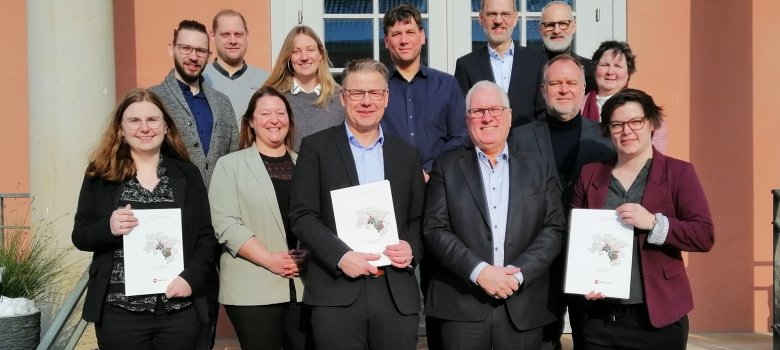 Gruppenbild mit  allen dem Projekt beteiligten Personen