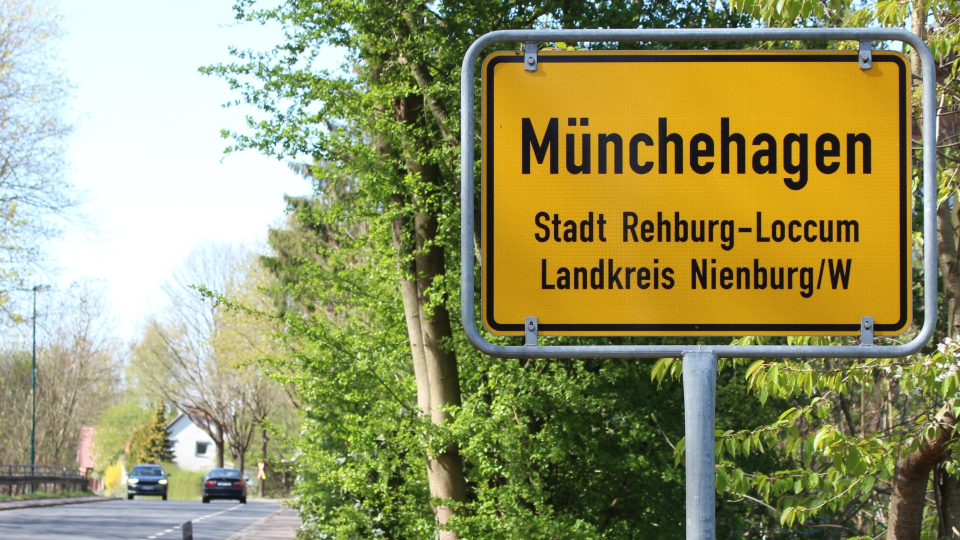 Ortsschild Münchehagen 