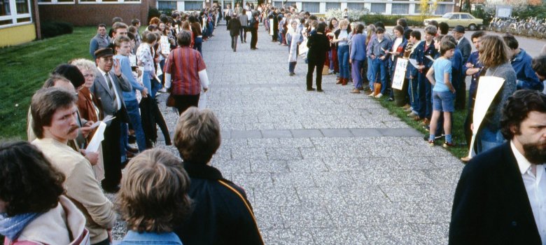 Protest der Bürgerinitiative aus den 1980iger Jahren