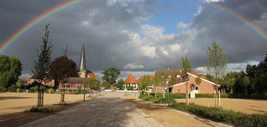 Stadtplatz Regenbogen