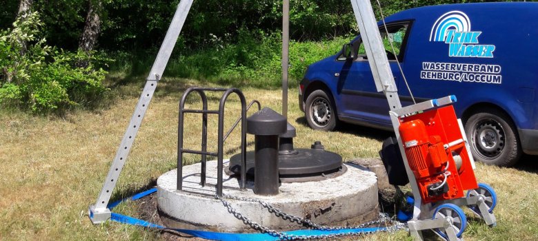 Ein Trinkwasserbrunnen