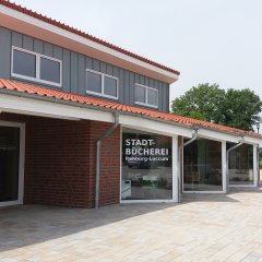 Die Stadtbücherei Rehburg-Loccum Eingang