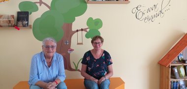 Das Team der Stadtbücherei Irene Alvermann und Gabriele Krings freuen sich auf viele Lesende. Das Team der Stadtbücherei Irene Alvermann und Gabriele Krings freuen sich auf viele Lesende.