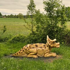 Zwischenstation Münchehagen Triceratops-Bank Am Schacht
