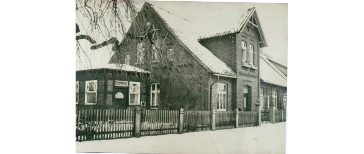 Wohn- und Bäckereihaus Wiegrebe 1920