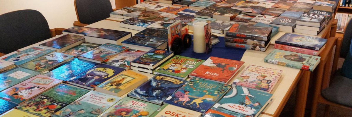 Rundblick in die Bücherei Gemeindebücherei Loccum