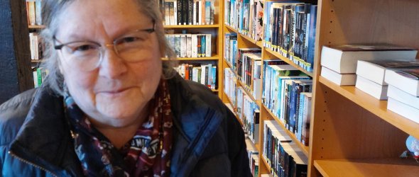 Büchereileitung Helga Schwerdt