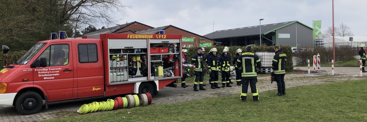 Truppmannausbildung bei der Stadtfeuerwehr