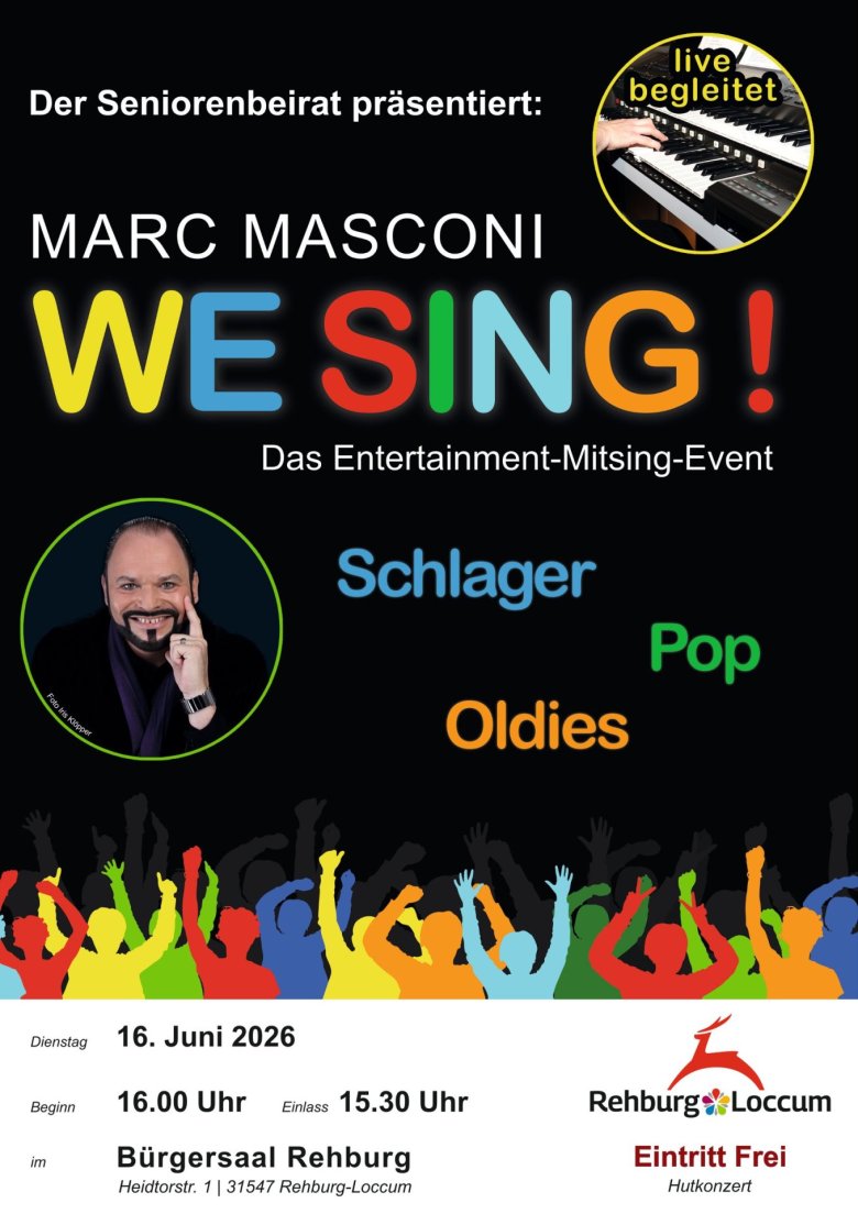 We sing! We sing!