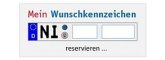 Wunschkennzeichen finden