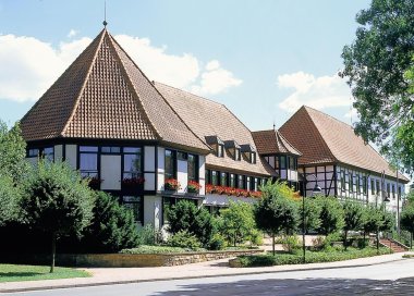Außenansicht vom Rathaus in Rehburg.