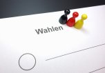 Stimmzettel für Wahlen