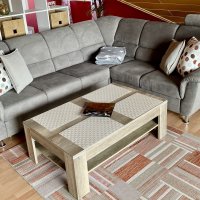 Ferienwohnung Jaschke Wohnzimmer mit Sofa