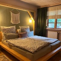 Holzhaus am Schäfergraben - Ansicht Schlafzimmer