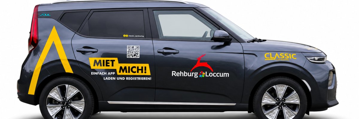 Ein CarSharing Fahrzeug von Classic