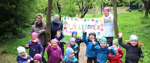 Im Apfelhof von Loccums Denkhaus haben die Waldkinder seit zehn Jahren ihren Waldplatz.