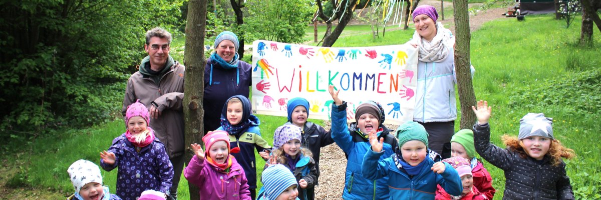 Im Apfelhof von Loccums Denkhaus haben die Waldkinder seit zehn Jahren ihren Waldplatz.