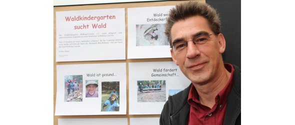 2013 kam der Hilferuf: Der damalige Vorsitzende Andreas Schnackenberg suchte auch auf Loccums Gewerbeschau nach einem neuen Waldplatz.