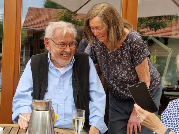 83. Geburtstag: Noch einmal haben Herbert und Uta Grill miteinander gefeiert. privat