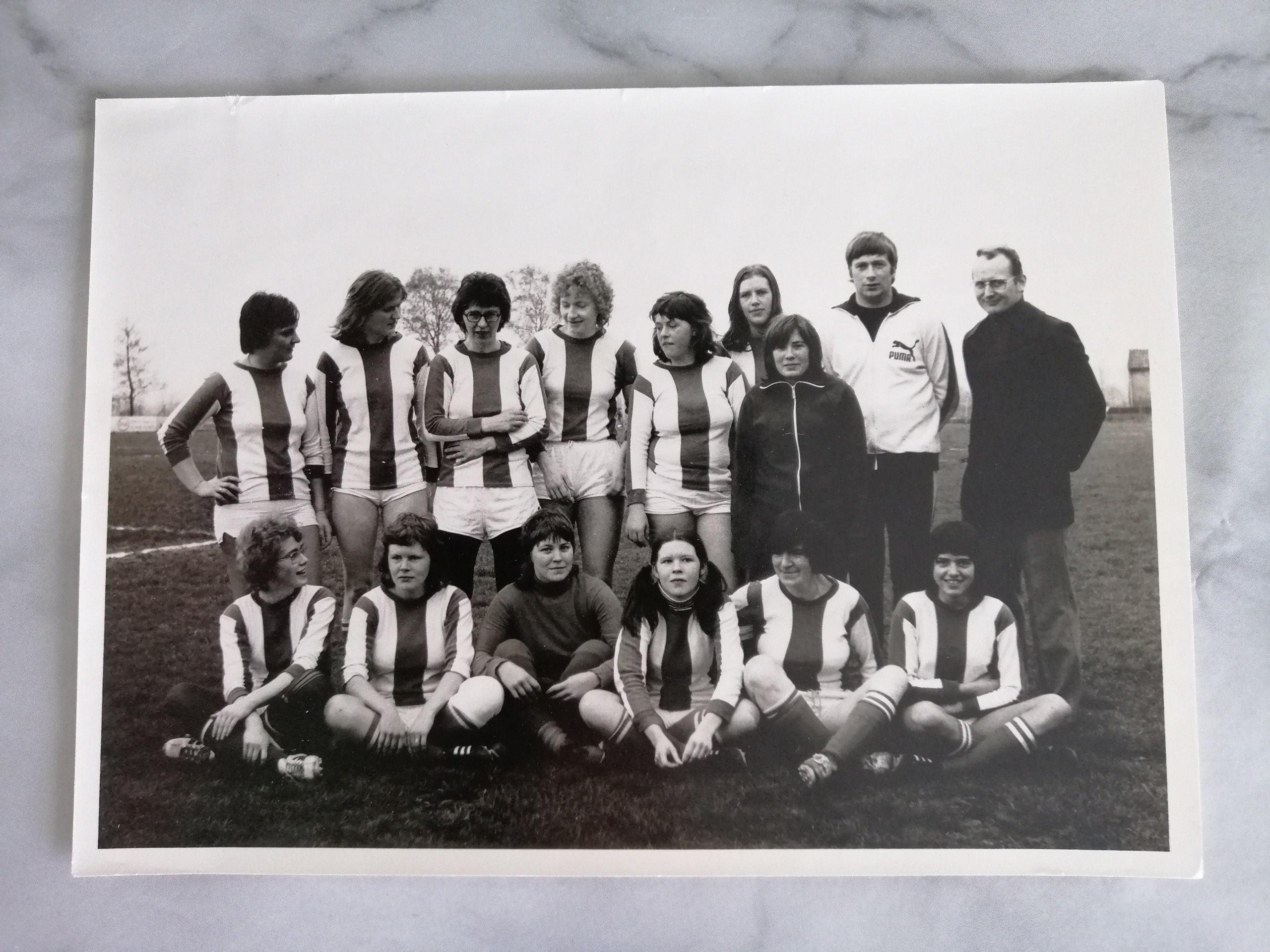 Die siegreiche Mannschaft des RSV aus der Saison 1974/75 Die siegreiche Mannschaft des RSV aus der Saison 1974/75