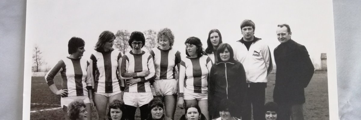 Die siegreiche Mannschaft des RSV aus der Saison 1974/75 Die siegreiche Mannschaft des RSV aus der Saison 1974/75