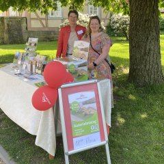 Raderlebnistag Loccum Infostand im Kloster Loccum