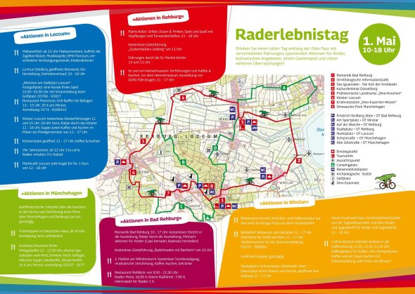 Flyer Raderlebnistag Karte